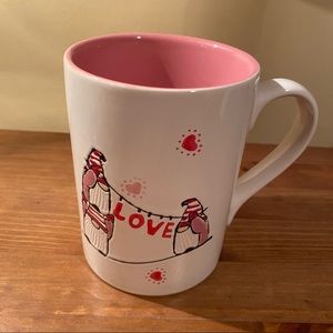 TAG Valentine Gnomes Mug Red Pin White LOVE